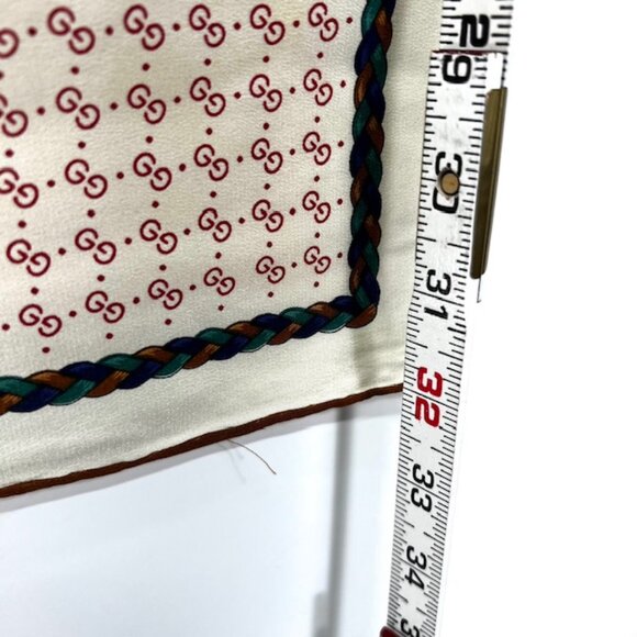 #37  Vintage  ETRO scarf is a luxurious piece made of 100% silk chiffon 56"x17" - Picture 11 of 11